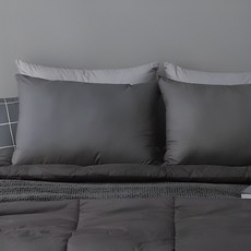 tacca tacca Sleep on可水洗枕頭, 深灰色, 1個