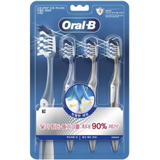 오랄비 크로스액션 탁월한세정력 칫솔, 3개입, 1개