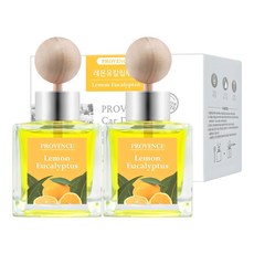 THE HERB SHOP 普羅旺斯車用擴香瓶 50ml 正裝, 2個, 檸檬尤加利