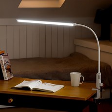 comet 寬型學習LED夾式檯燈 23W, 白色