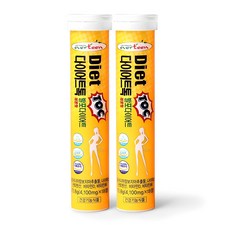 everteen 藤黃果&綜合維他命發泡錠 檸檬口味, 18顆, 2個