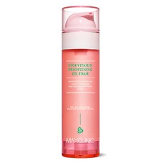 MAXCLINIC 玫瑰維他命亮白泡沫潔顏油, 110g, 1瓶