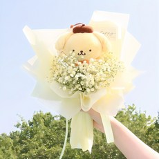 모리앤 산리오 인형 생화 꽃다발, 폼폼푸린