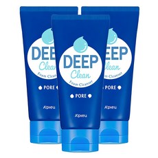 어퓨 딥 클린 폼클렌저 포어, 130ml, 3개