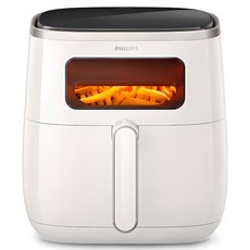 PHILIPS 飛利浦 氣炸鍋前透明窗大容量 XL 5.6L, HD9257/20, 白色