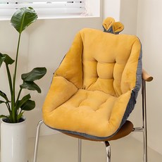 PickCha 超細纖維坐墊 靠墊, 兔子芥末黃