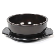 韓國砂鍋+托盤組合, 燉湯碗850ml*1+底盤*1, 1組