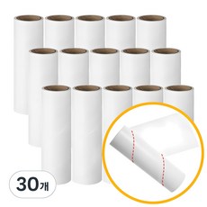 코멧 사선컷팅 일반형 테이프 클리너 리필 16cm x 12m, 30개