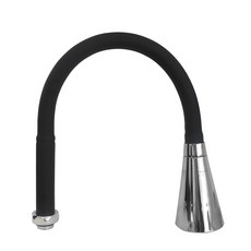 廚房蛇管一體式 黑色, 1個