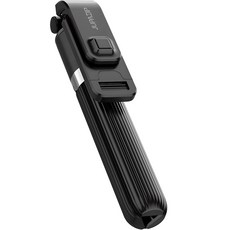 주파집 무선 블루투스 삼각대 셀카봉, SS01, 블랙, 1개