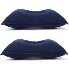 캠핑 에어베개, 네이비, 2개