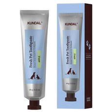 KUNDAL 昆黛爾 清新寵物牙膏 蘋果香, 60g, 1盒