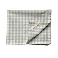 비에스 감성패브릭 체크 키친 크로스 테이블매트, 민트, 50 x 40cm, 1개