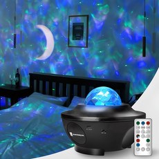 Luaz 月亮太空人日落極光情境燈 照明, 混合色