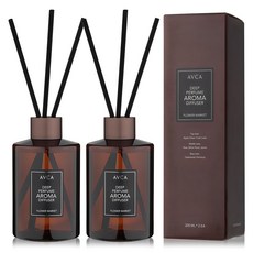 AVCA 深層香氛擴香瓶, 2個, 200ml, 良才洞花市