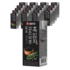 Seoul Milk 首爾牛奶 芝麻黑豆奶, 190ml, 20入
