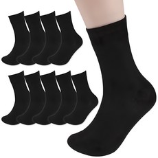 Socks Panda 男士用韓國製優質素色中筒襪10雙組