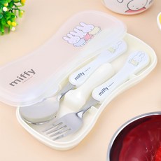 Miffy 勺叉盒套裝, 混色, 1組, 湯匙+叉子