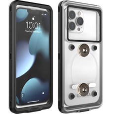 oxterlai 摩托車外送用充電防水磁吸手機支架保護殼 三星C-Type專用, YMZ01, 1個