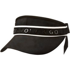 Volvik 女款優質緞帶遮陽高爾夫球帽, 黑色, 1個