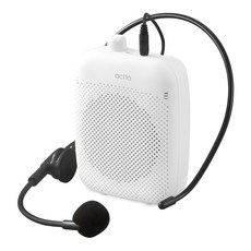 엑토 헤드마이크 블루투스 앰프, MIC-27, 화이트, 1개