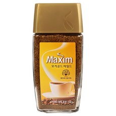 Maxim 麥心 摩卡黃金溫和瓶裝即溶咖啡, 100g, 1罐, 1罐