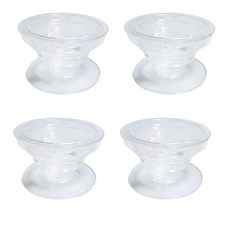 심플 스마트톡 원형, 투명, 4개