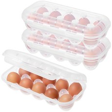 comet 簡約雞蛋盒 10格 3入, 混合顏色