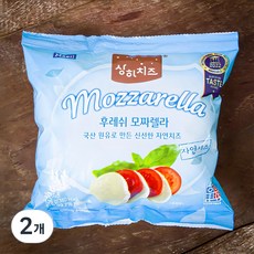 상하치즈 후레쉬 모짜렐라, 125g, 1개입, 2개