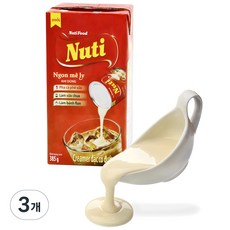 Nutifood 甜味奶精, 385g, 3個