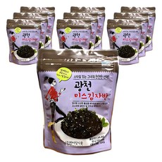 한아담식품 광천 미스김자반, 50g, 10개