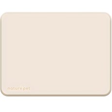 nature pet 狗狗防滑矽膠便盆墊, 米色, 1個