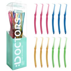 DOCTUS 縫隙尖端牙刷 臼齒尖頭型, 12入, 1個