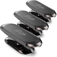 IT'S LIFE 磁吸式車用手機支架, 3個, 黑色