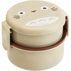 Skater 龍貓迷你雙層圓形便當盒組, 混色, 1個