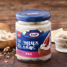 크래프트 크림치즈 스프레드 무화과, 200g, 1개입, 1개