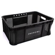 snowowl 手提收納箱, 黑色, 1個