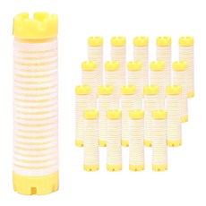 MEO 髮捲 自助燙髮用品 魔術髮捲 中型 20入, 混色, 1套