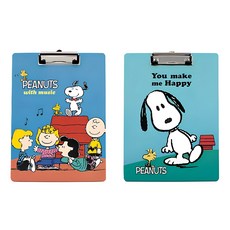 PEANUTS A4文件板夾, 隨機出貨, 2本