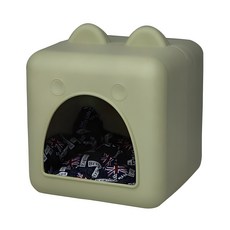 Redpuppy 瑞秋寵物硬睡墊, 奶綠茶