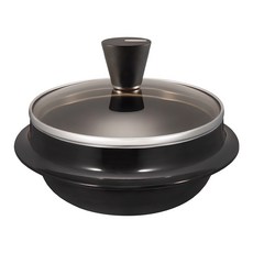 HAPPYCALL 國產Neudam鈦IH釜, 1個, 18cm, 黑色