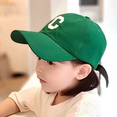 Woojooi 孩童字母刺繡棒球帽