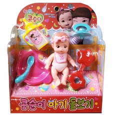 小荳娃娃Kongsuni 照顧寶寶玩具, 混色