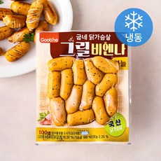 굽네 닭가슴살 그릴 비엔나 마늘 (냉동), 100g, 1개