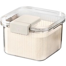 DALPAENGI LIVING Cuisine De Maman密封米桶 5kg, 1個, 透明