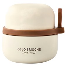 OSLO 316不鏽鋼Brioche保溫食物罐, 象牙白, 220ml, 1個