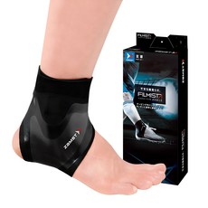 잠스트 필르미스타 앵클 발목보호대 울트라씬 서포터, 1개, 블랙