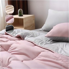 comet Home素色薄被, 粉色+灰色, 1入