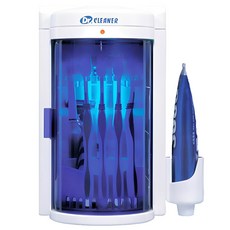 Dr.CLEANER 紫外線牙刷殺菌機 SK-400, 白色主機 + 藍色門