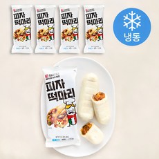 서울마님죽 피자 떡마리 (냉동), 100g, 1개입, 5개
